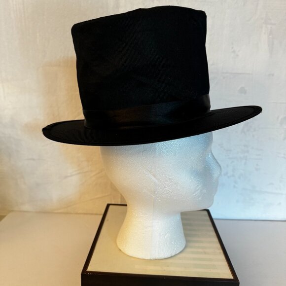 Fantasma Toys Top Hat Black Collapsible Halloween Costume Ringmaster Magician - Picture 5 of 9